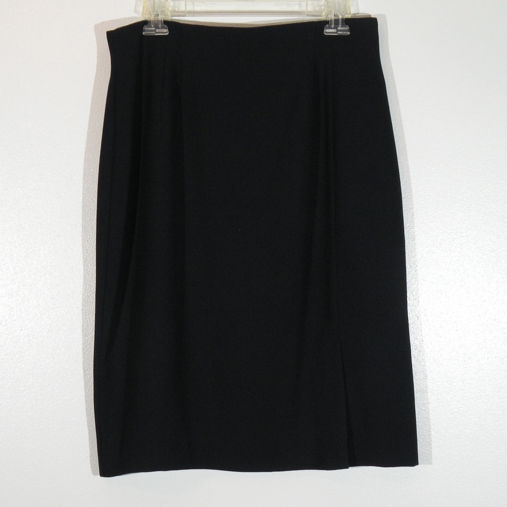 Vintage Evan Picone Navy Blue Pencil Skirt - 12